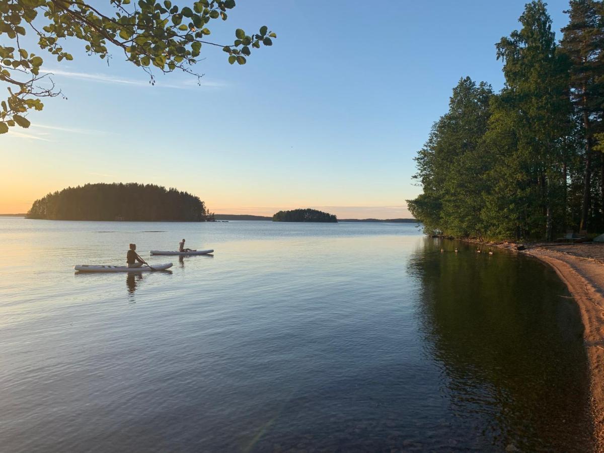 Elegant Villa On The Shore Of Lake Saimaa Lappeenranta Buitenkant foto