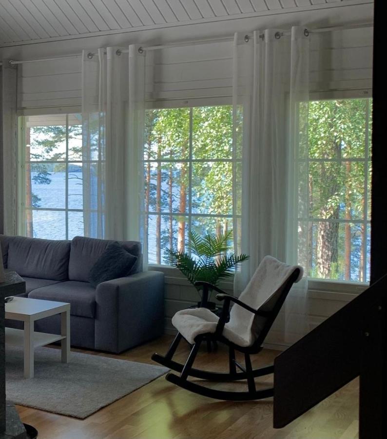 Elegant Villa On The Shore Of Lake Saimaa Lappeenranta Buitenkant foto